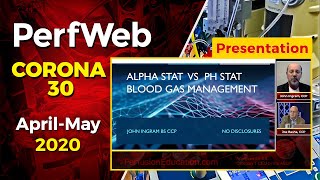 PH Stat and Alpha stat. Blood Gas Management - John Ingram, CCP