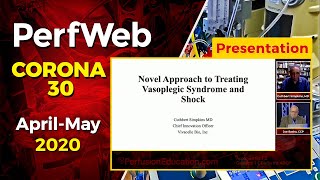 Novel Approach for Treating Vasoplegia Syndrome and Shock Dr. Cuthbert Simpkins