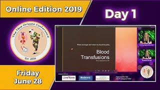 TNOC 2019 Day 1 Blood Transfusions When and why Morbidities associated with transfusion Hemodilution