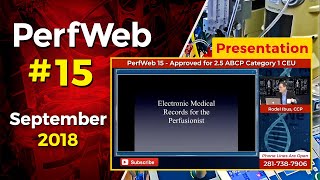Electronic Charting - EHR Options for Perfusion - Patrick O'Toole, CCP